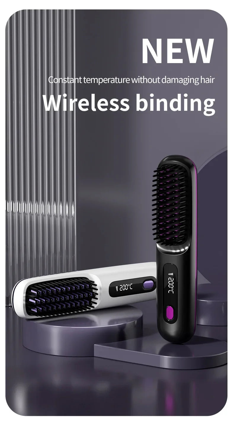 brosse lissante portable
