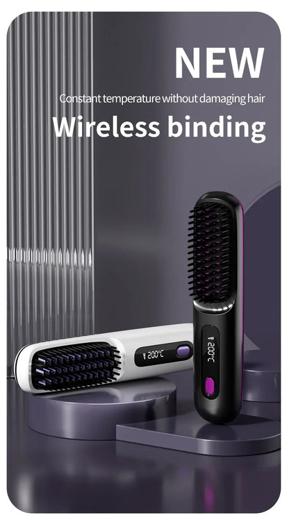 brosse lissante portable