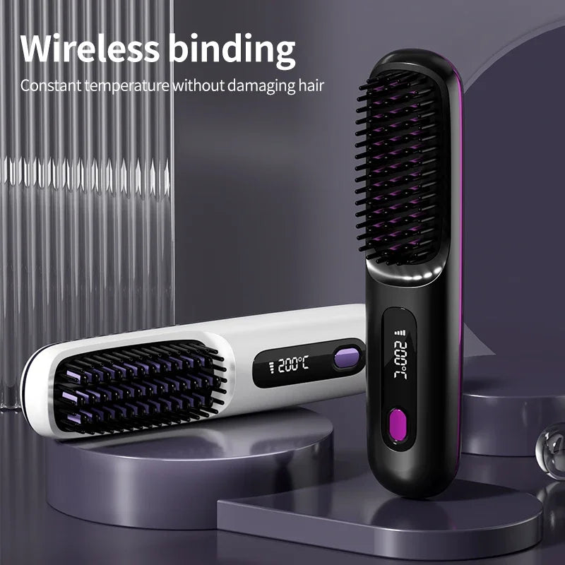 brosse lissante portable