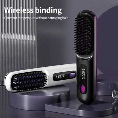 brosse lissante portable