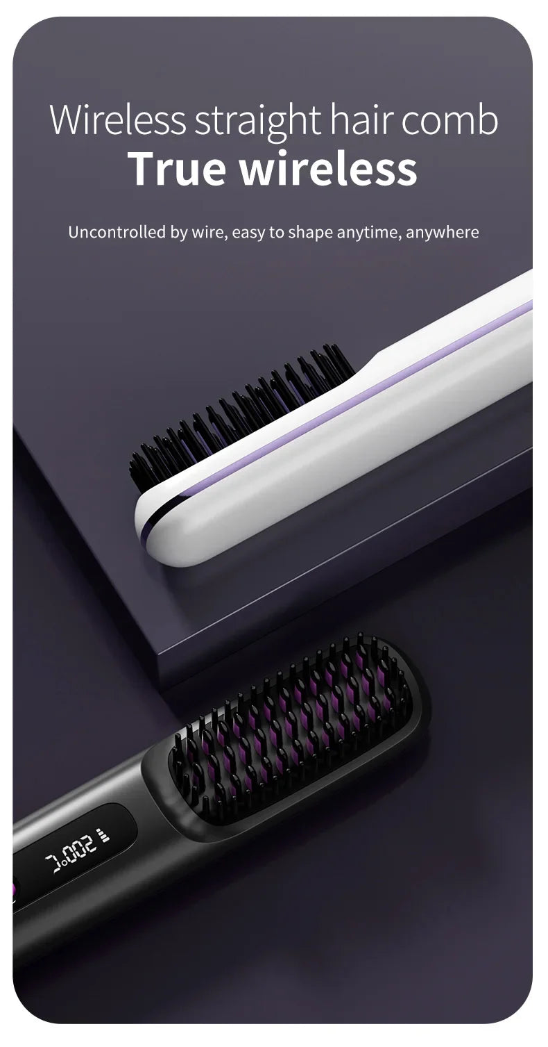 brosse lissante portable