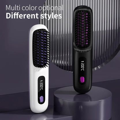 brosse lissante portable