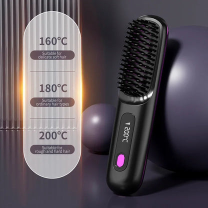 brosse lissante portable