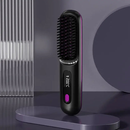 brosse lissante portable