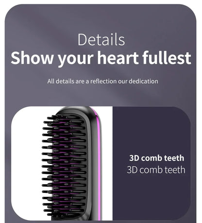 brosse lissante portable