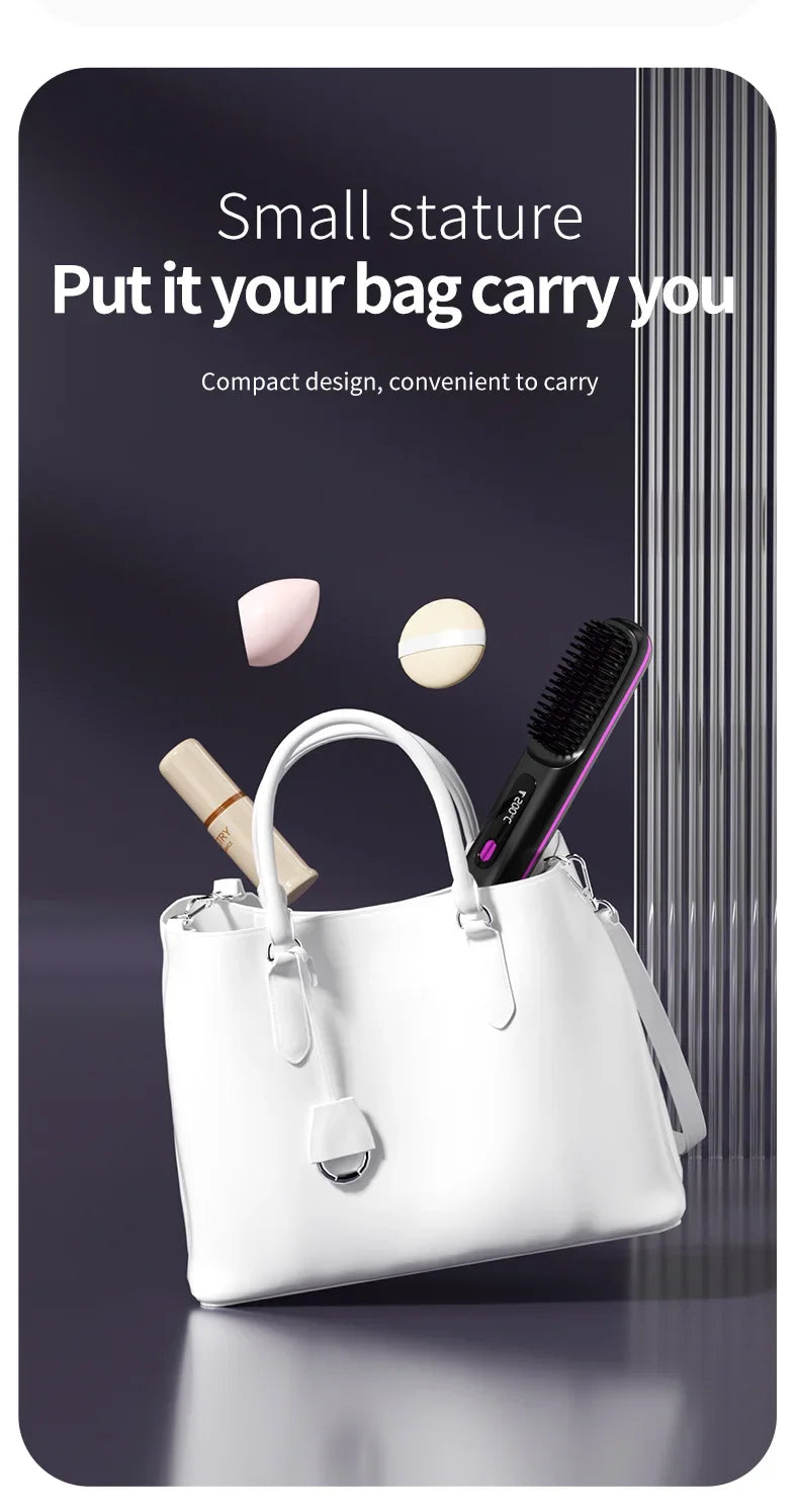 brosse lissante portable