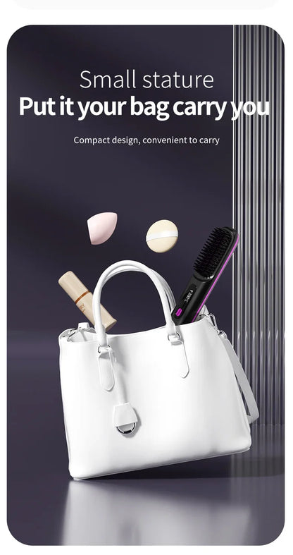 brosse lissante portable