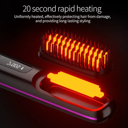 brosse lissante portable