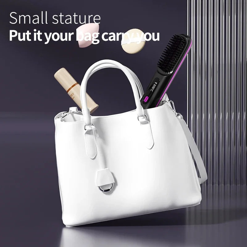 brosse lissante portable