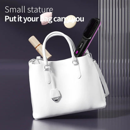 brosse lissante portable