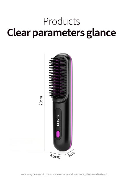 brosse lissante portable