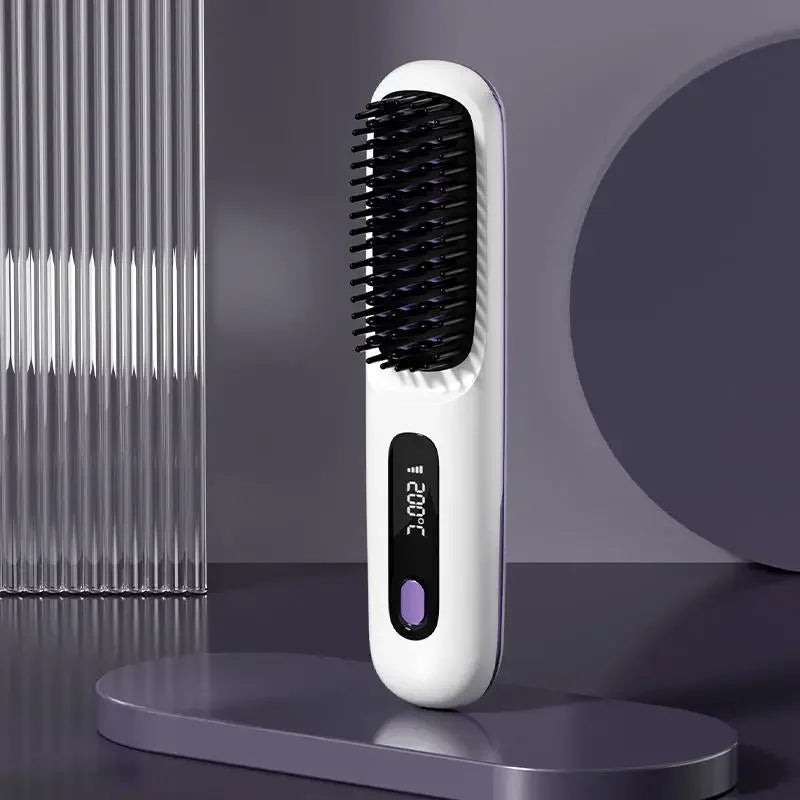 brosse lissante portable