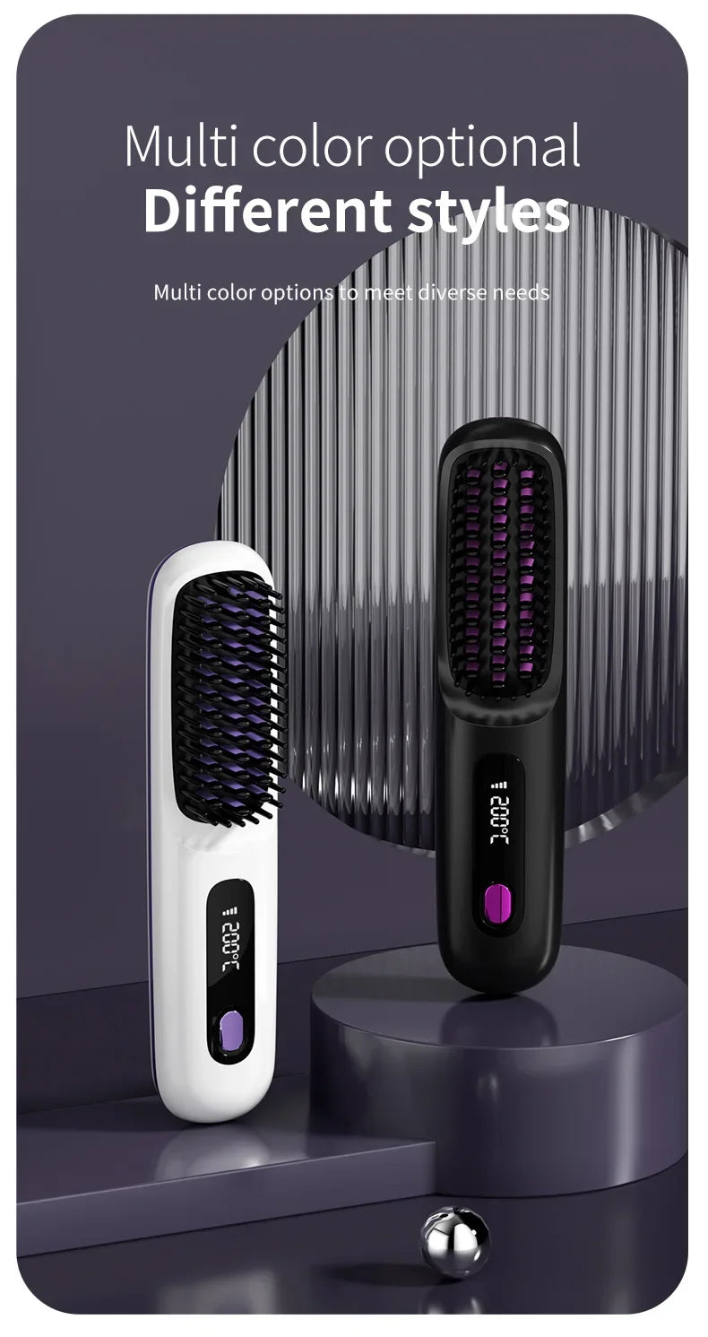 brosse lissante portable