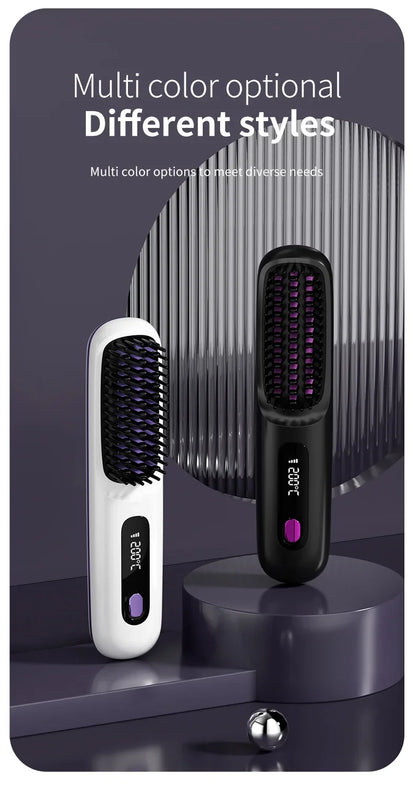 brosse lissante portable