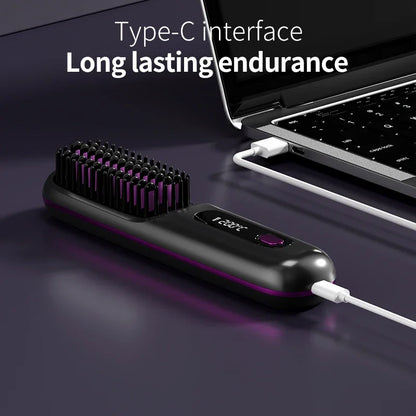brosse lissante portable